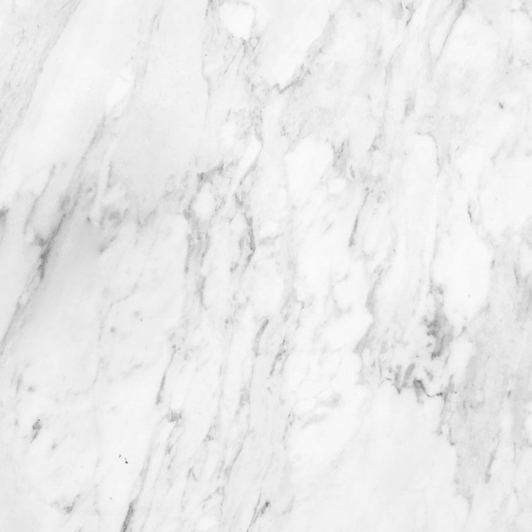 Tile & Top Bianco Carrara Marble Side Splash & Reviews Wayfair